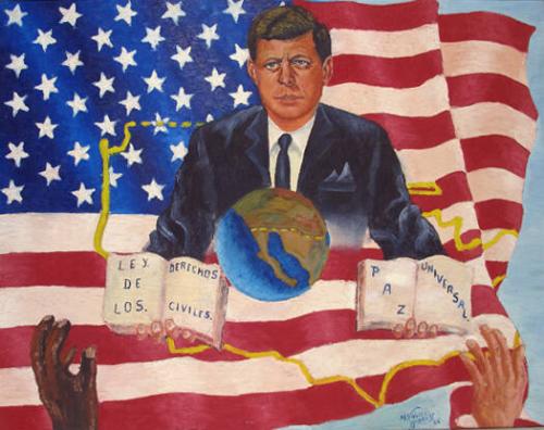 Portrait of John F. Kennedy