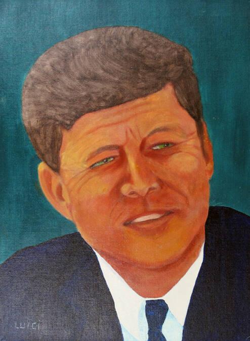 Portrait of John F. Kennedy