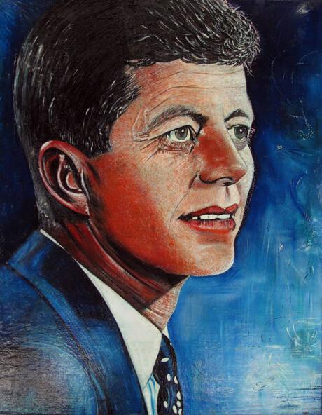 Portrait of John F. Kennedy