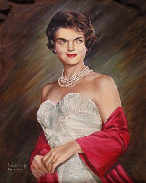 Portrait of Jacqueline Kennedy – All Artifacts – The John F. Kennedy ...