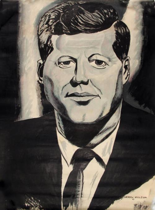 Portrait of John F. Kennedy