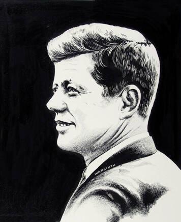 Portrait Of John F Kennedy During Presidential Campaign All