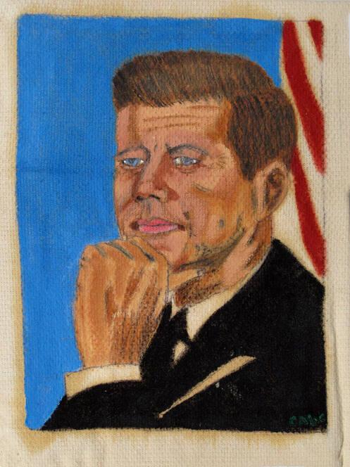 Portrait Of John F Kennedy All Artifacts The John F Kennedy