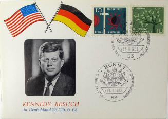 First Day of Issue: Commemorating John F. Kennedy's Visit to Bonn, West Germany