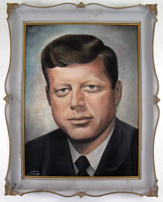 Portrait Of John F Kennedy All Artifacts The John F Kennedy Presidential Library And Museum 