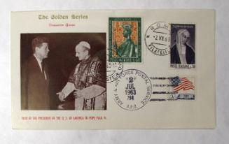 Commemorative Cachet: John F. Kennedy's Visit to Rome