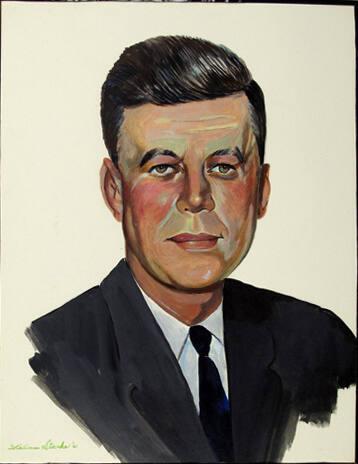 Portrait of John F. Kennedy – All Artifacts – The John F. Kennedy ...