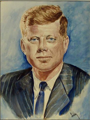 Portrait of John F. Kennedy