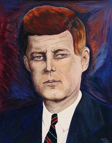 Portrait of John F. Kennedy