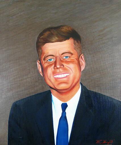 Portrait of John F. Kennedy