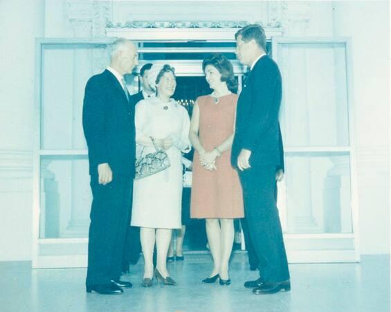 Photograph Of President And Mrs Kennedy With Prime Minister And Mrs Gerhardsen All Artifacts 