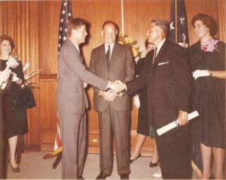 Photograph of Swearing in Ceremony of Secret Service Chief Rowley