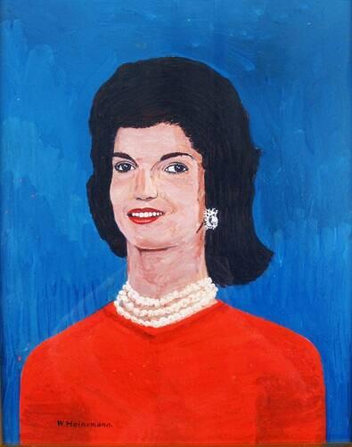 Portrait Of Jacqueline Kennedy All Artifacts The John F Kennedy Presidential Library And Museum 