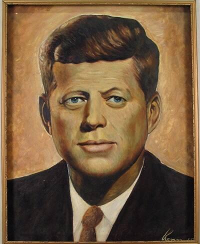 Portrait of John F. Kennedy