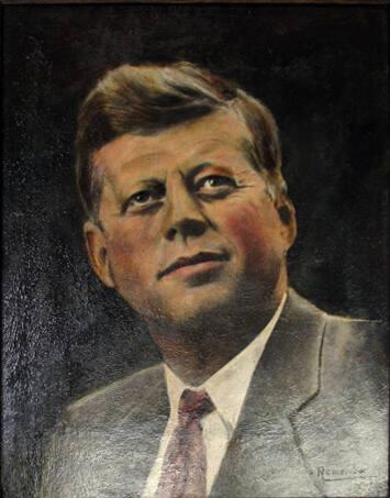 Portrait of John F. Kennedy