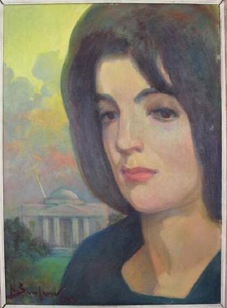 Portrait of Jacqueline Kennedy in Mourning