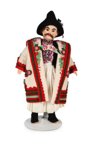 Male Hungarian Doll in Folk Costume