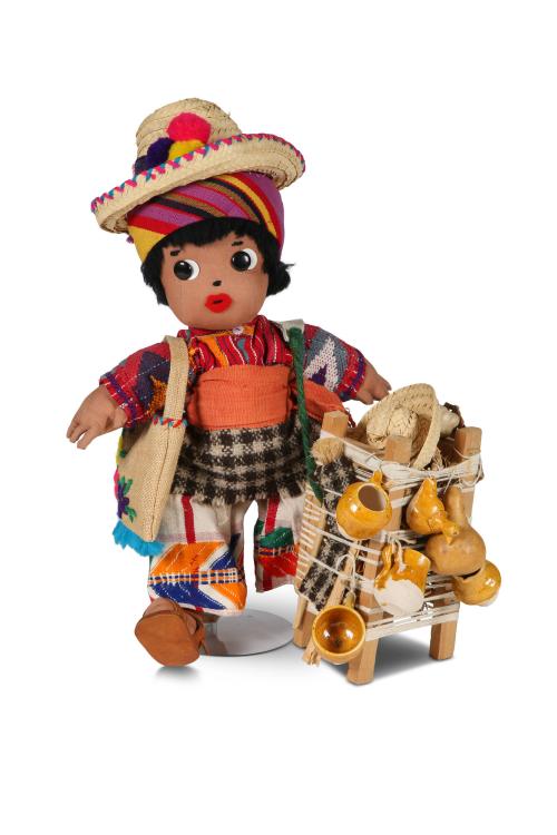 Guatemalan Boy Carrying Wares