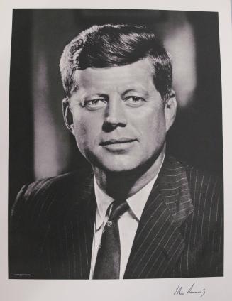 37 Copies of the Bachrach photo of John F. Kennedy