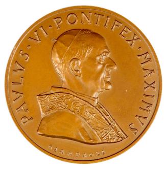 Coronation of Pope Paul VI Medal