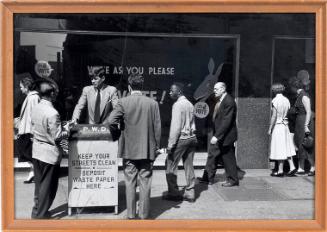 Photograph of John F. Kennedy Campaigning