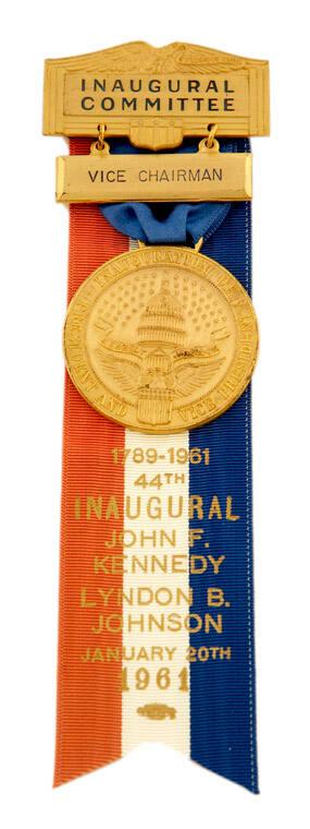 "Inaugural Committee Vice Chairman" Badge with Ribbon