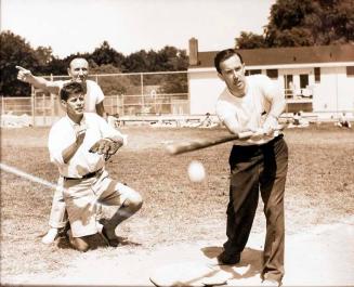 Photograph of Senators Playing Baseball