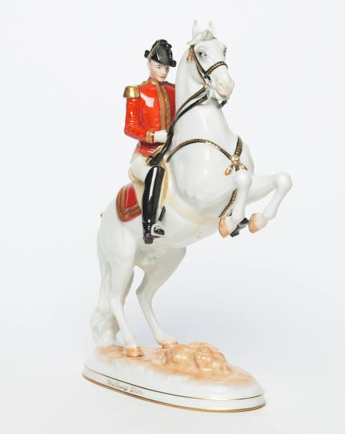 Figurine of a Horse and Rider