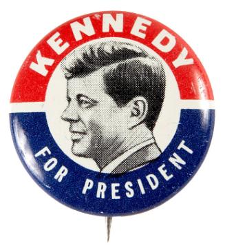 "Kennedy for President" Campaign Button