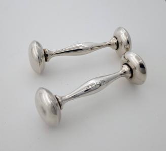 2 Silver Rattles