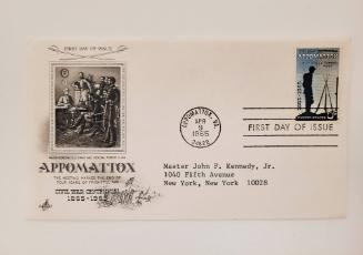 First Day Cover: Commemorating Appomatax