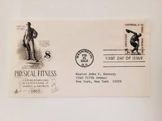 First Day Cover for a Centennial of Sokols in America