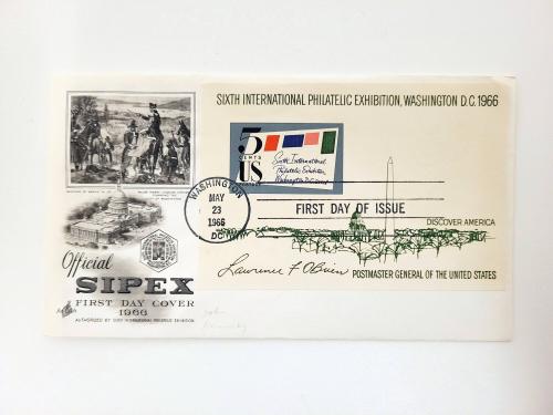 First Day Cover for SIPEX
