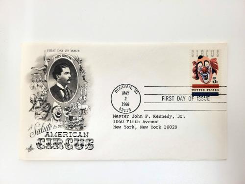 First Day Cover: Salute to the American Circus