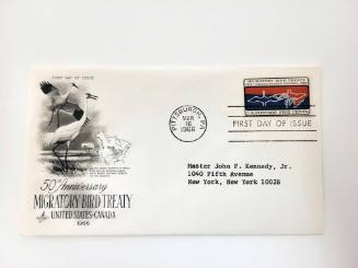 First Day Cover: 50th Anniversary of the Migratory Bird Treaty