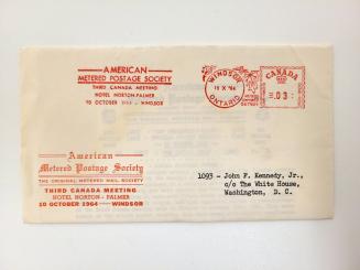First Day Cover: American Metered Postage Meeting