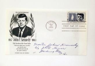 First Day Cover: In Memoriam of President John F. Kennedy