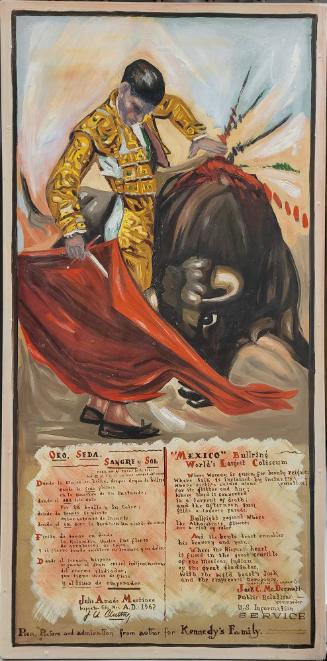 Bullfighter and Bull