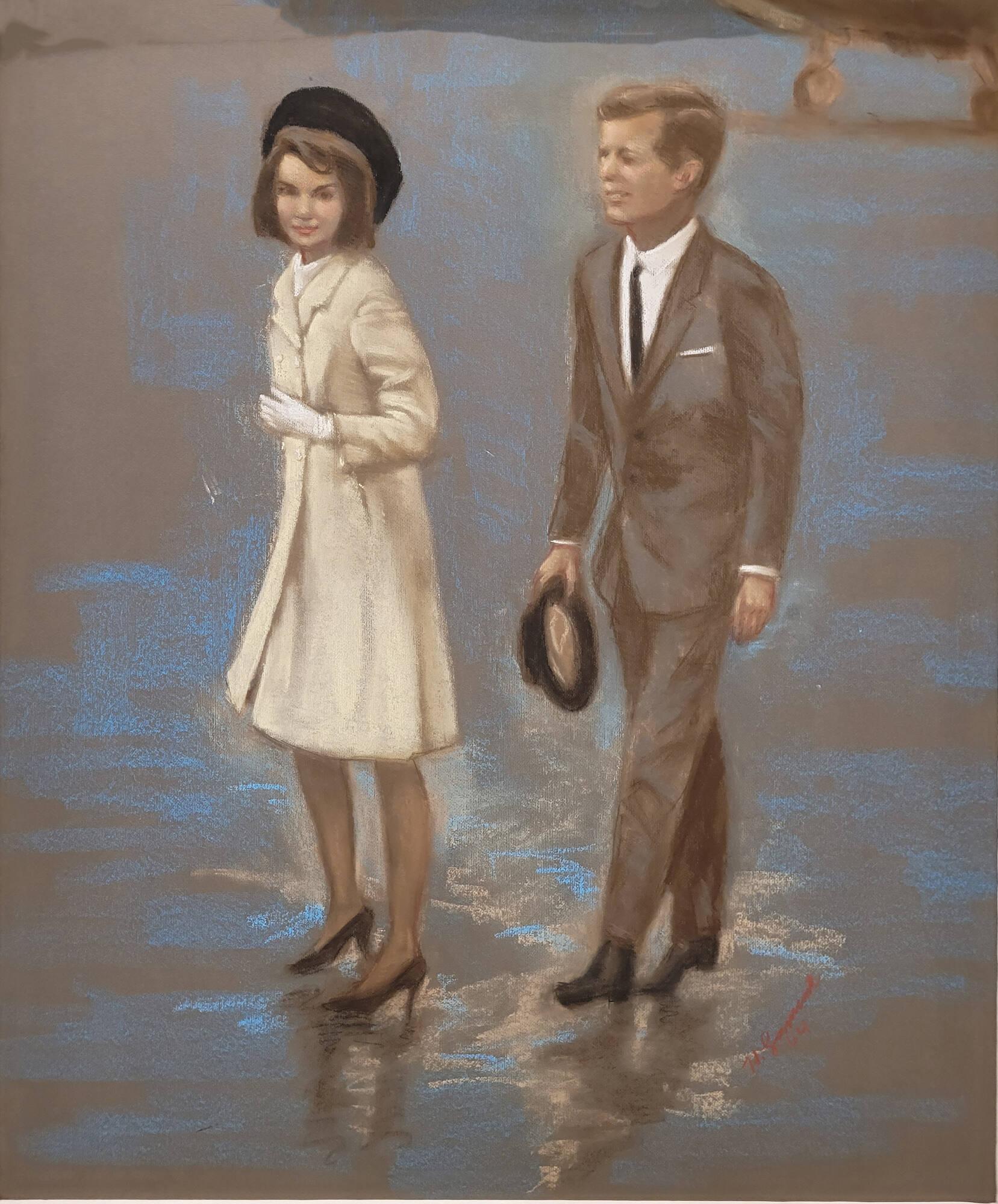 Portrait Of John F Kennedy And Jacqueline Kennedy All Artifacts