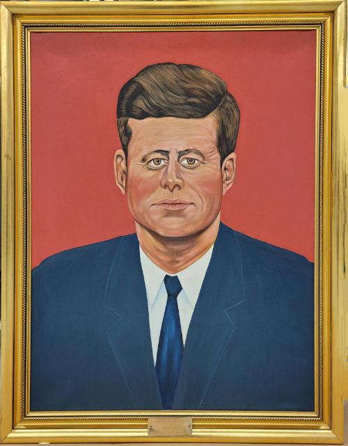 Portrait of President John F. Kennedy