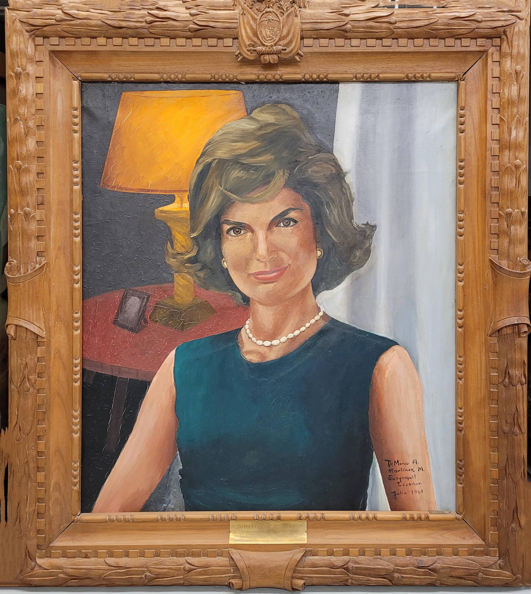 Portrait of Jacqueline Kennedy – All Artifacts – The John F. Kennedy ...