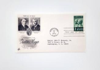 First Day Cover: Honoring the Doctors Mayo