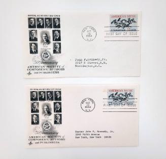 First Day Cover: Honoring the American Society of Composers, Authors, and Publishers