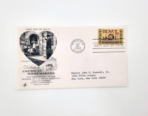 First Day Cover: Tribute to the American Homemaker