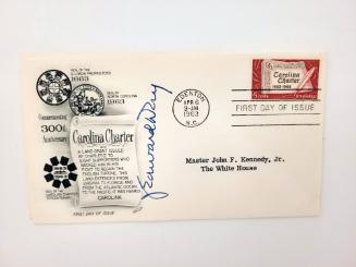 First Day Cover Commemorating the Carolina Charter