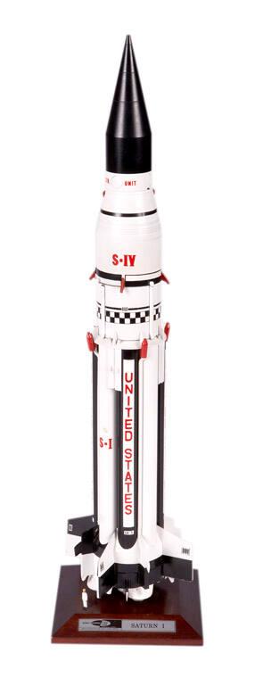Model of Saturn I Rocket