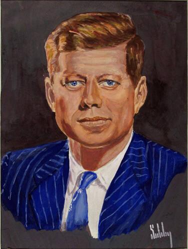 Portrait of John F. Kennedy
