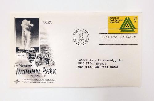 First Day Cover: 50th Anniversary of the National Park Service