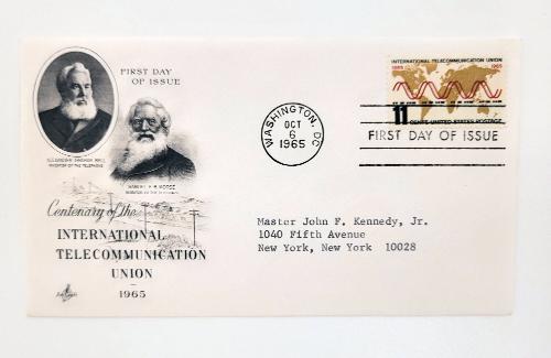 First Day Cover: Centenary of the International Telecommunications Union