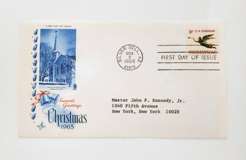 First Day Cover: Season Greetings Christmas 1965